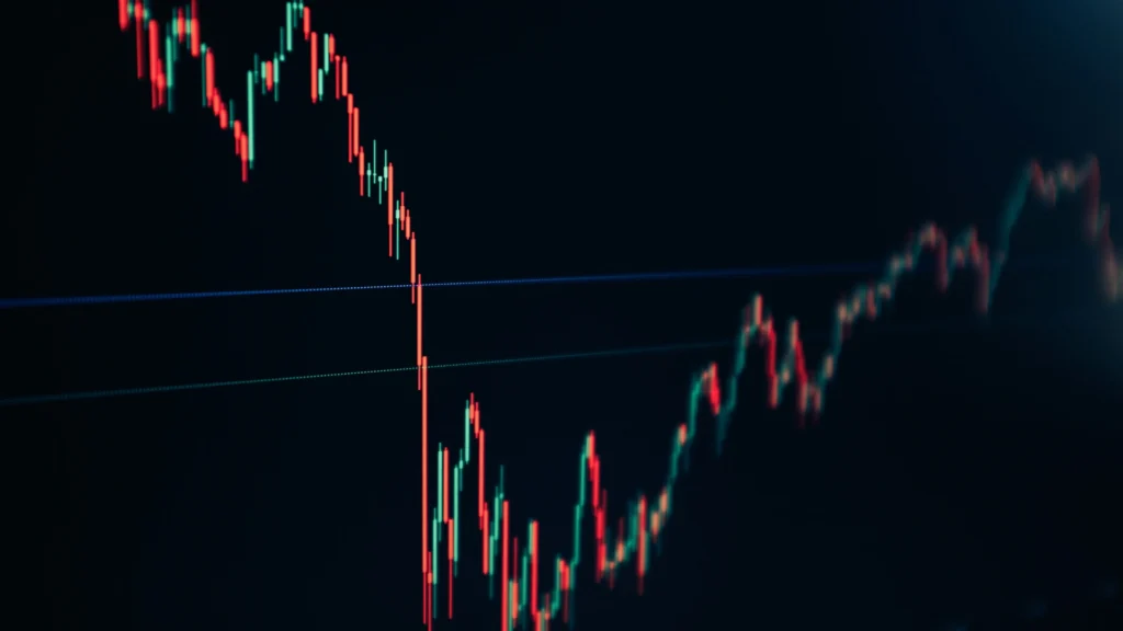 candlestick-chart-pattern-ai-stock-valuations