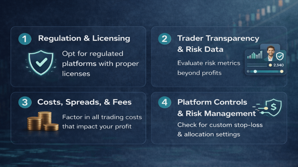how to choose best copy trading platform with 4 key tips