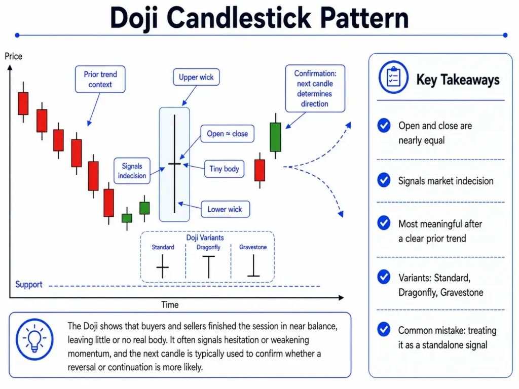 Doji Candlestick Pattern