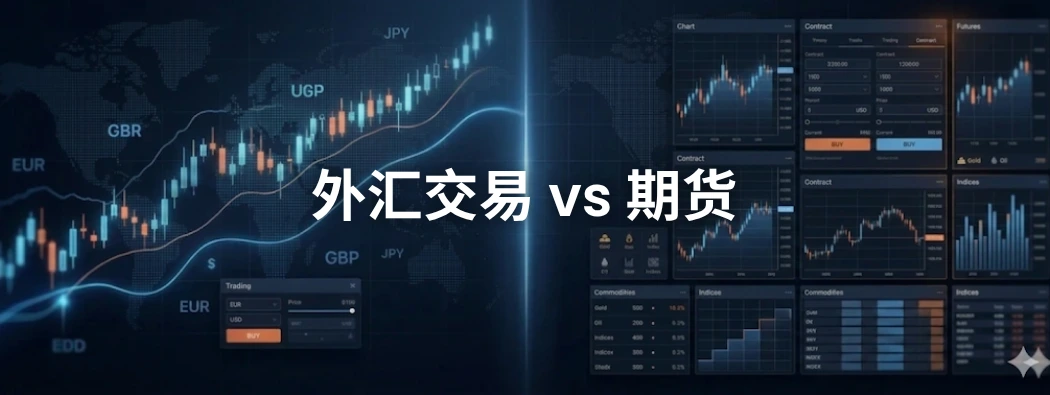外汇交易 vs 期货交易：哪一种更适合你？（2026 指南）