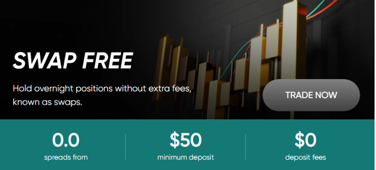 vantage swap-free account for traders