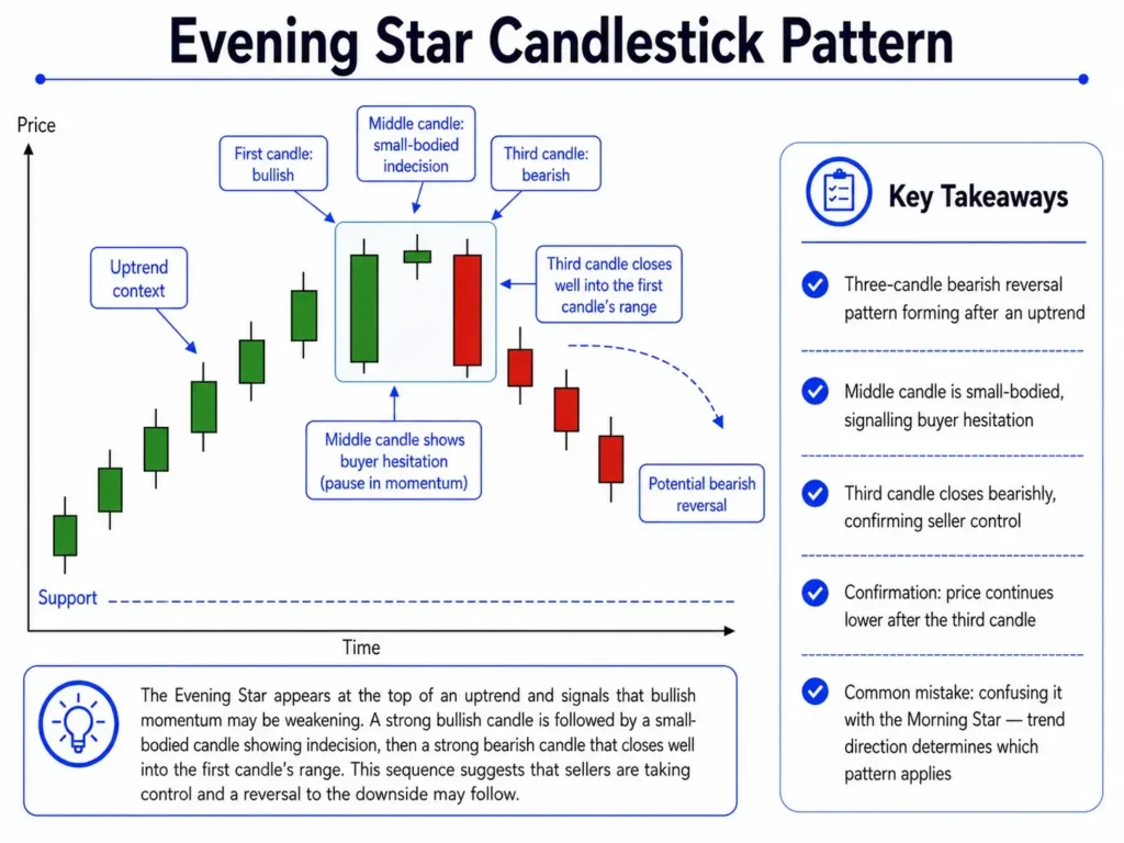 Evening Star Pattern