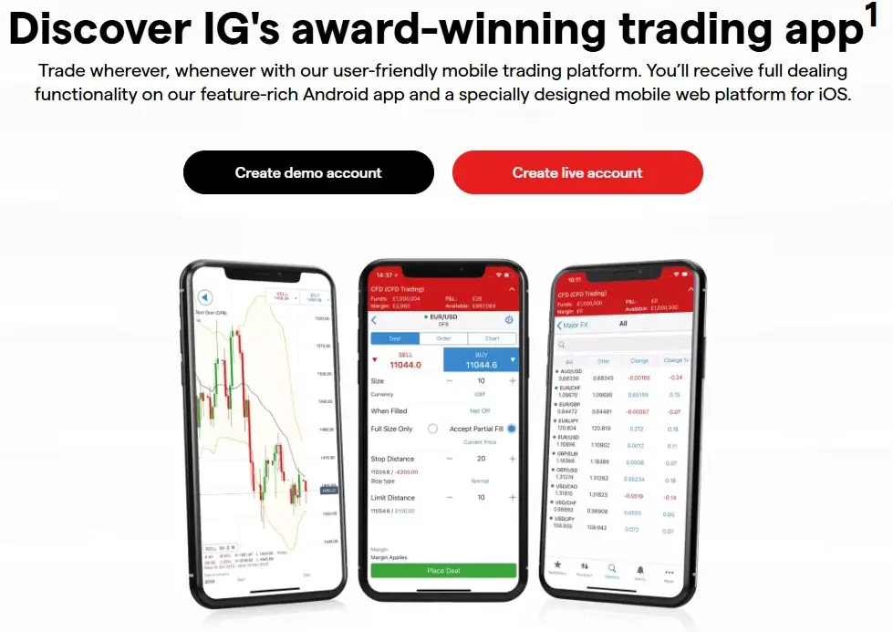 IG Trading App