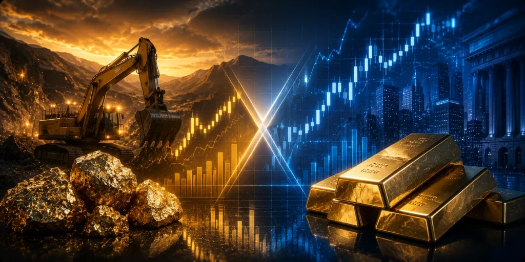 GDX versus GLD