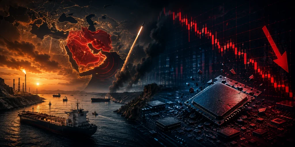 Middle East conflict and a chip stock selloff