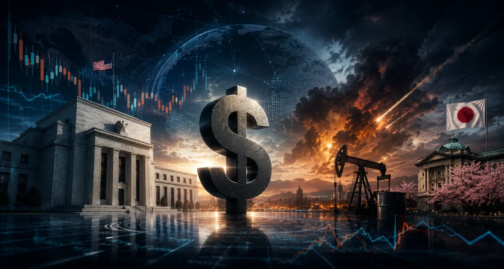 US dollar index affected by Federal Reserve, Middle East conflict, oil prices and Bank of Japan