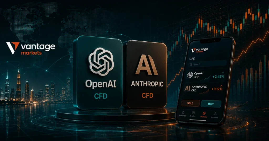 OPENAI CFD and ANTHROPIC CFD at Vantage Markets